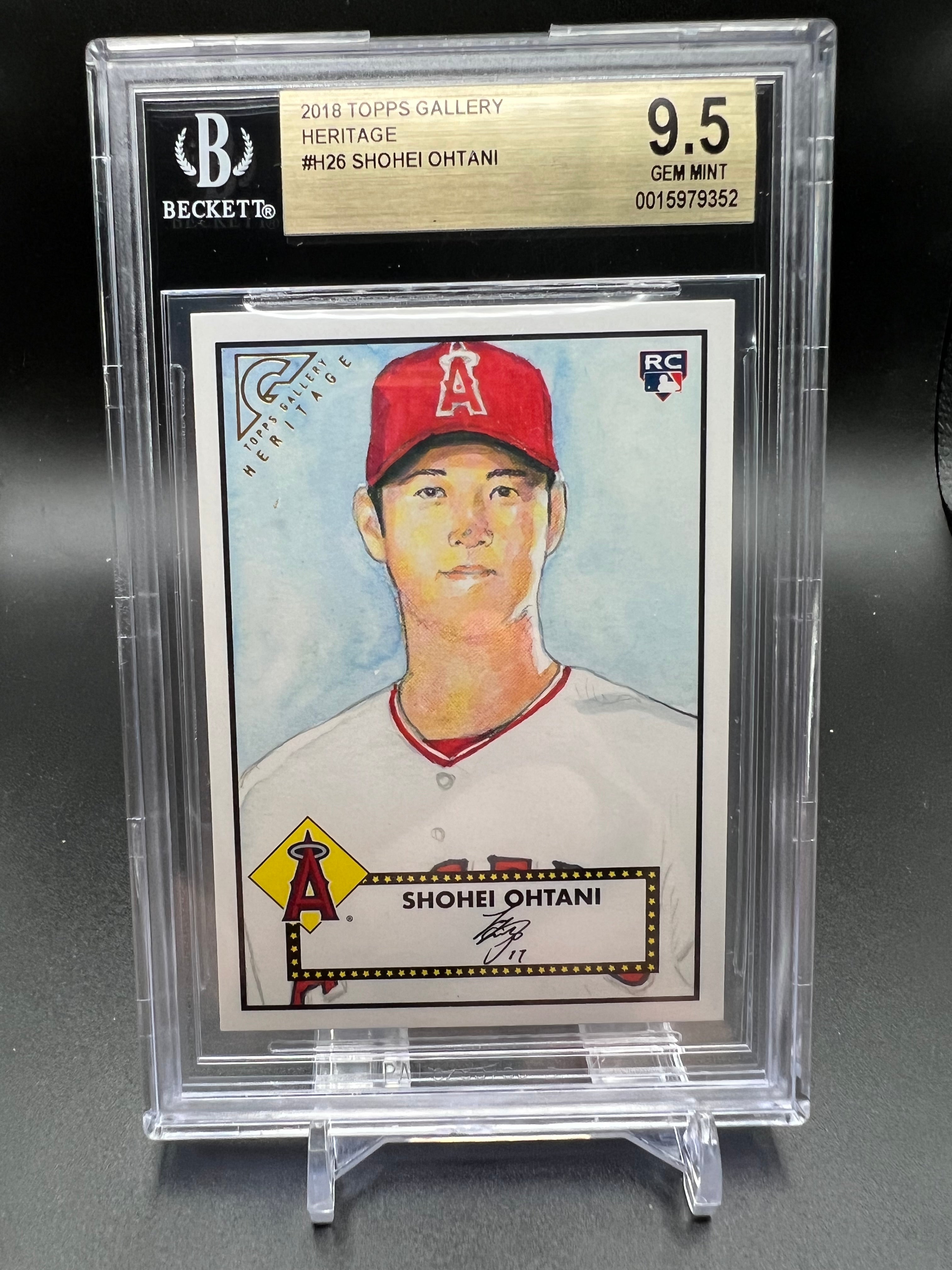 Shohei Ohtani 2018 Topps Gallery Rookie cheapest card